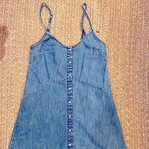 Jean tank dress
